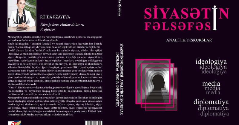 Şərqşünas alimin “Siyasәtin fәlsәfәsi. Analitik diskurslar: ideologiya, media, diplomatiya” monoqrafiyası işıq üzü görüb