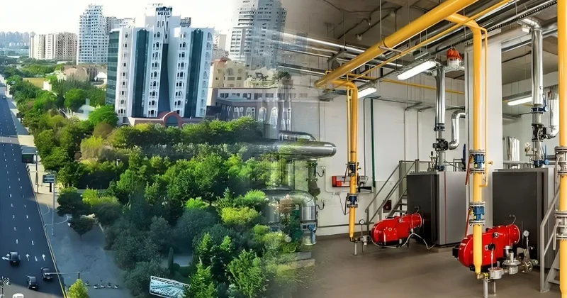 Bakının bu ərazilərində yeni qazanxanalar tikilir FOTO