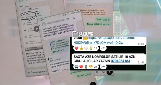 Azərbaycanda saxta nömrələr açıq satışda GİZLİ YAZIŞMALAR