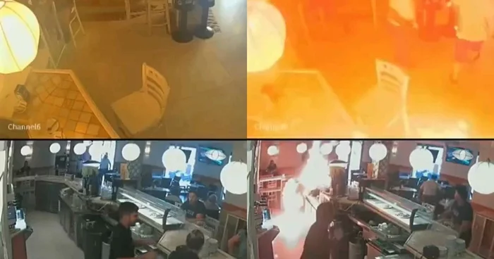 Mayonez bitdiyinə görə restoranı yandırdı VİDEO
