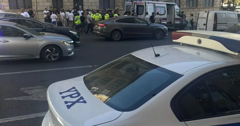 В центре Баку Hyundai сбил подростка ФОТО
