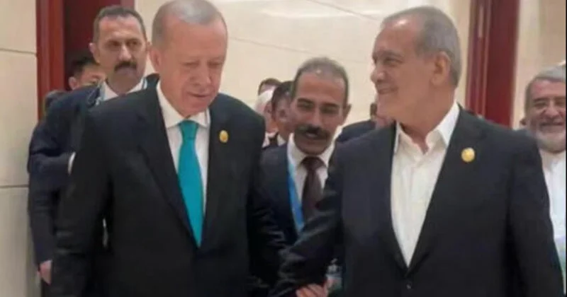 Pezeşkian Ərdoğanı İrana dəvət etdi, o, Hakan Fidanı göstərdi
