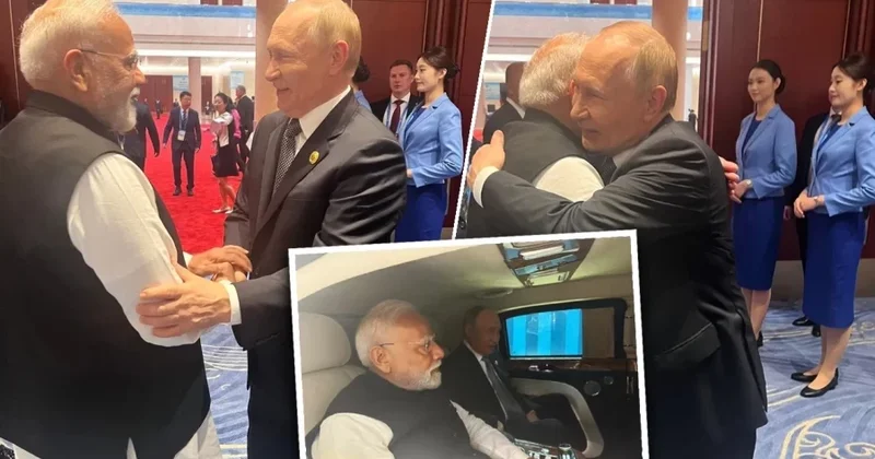 Putin limuzinə onu əyləşdirdi, Trampa meydan oxudu
