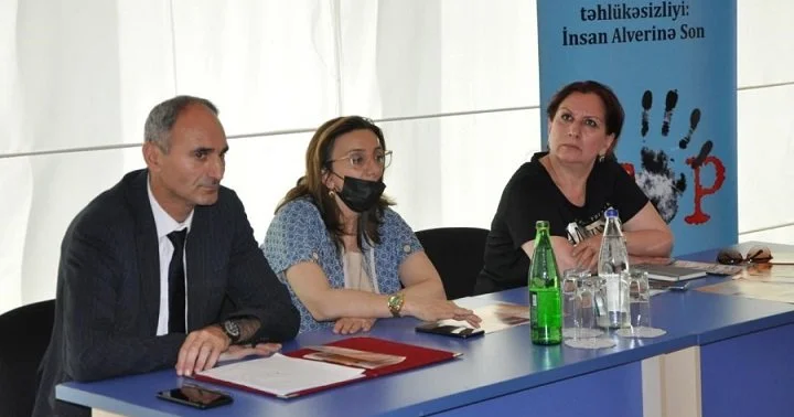Şabranda “Həyatların təhlükəsizliyi: İnsan Alverinə Son” layihəsi çərçivəsində tədbir keçirildi FOTOLAR