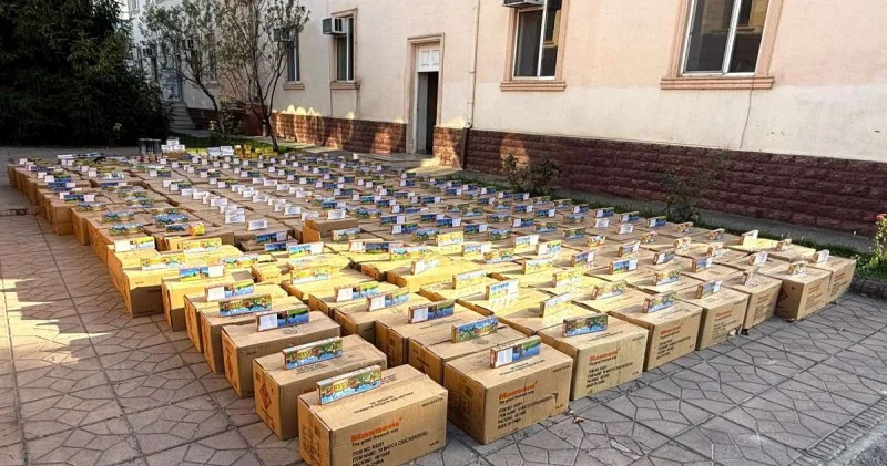 Külli miqdarda pirotexniki vasitələr müsadirə edildi