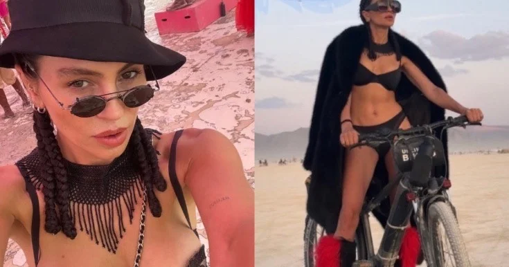 Günay dünyanın ən çılğın festivalında Fotolar