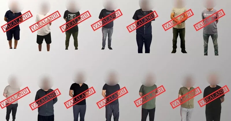 В Турцию доставлены 12 преступников, разыскиваемые по красному уведомлению