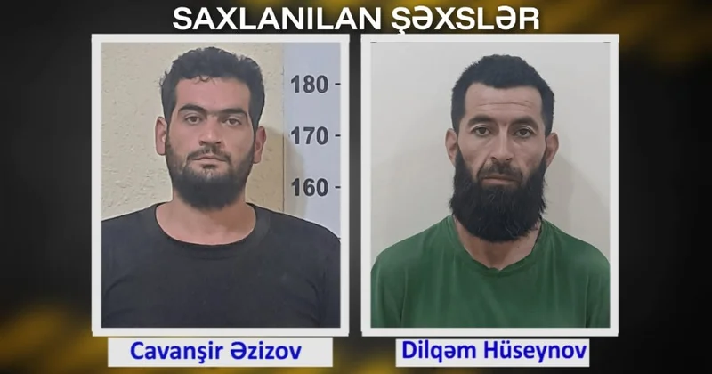 Polis Ağcabədidə 47 min manat dəyərində kabel oğurlayan 2 nəfəri saxladı