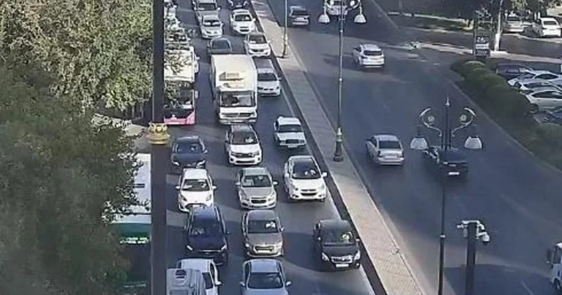 Bakıda tıxaclı yolların sayı artıb