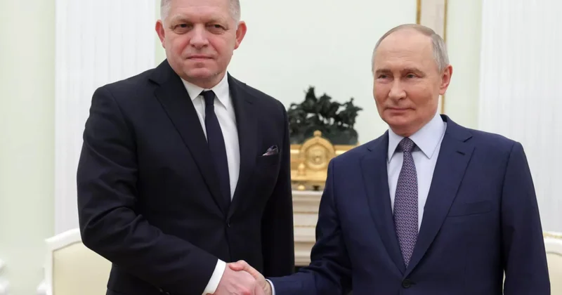 Путин встретился с Фицо: Если я жив это уже хорошо
