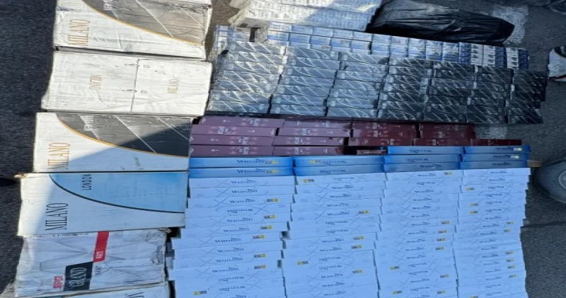 Naxçıvanda aksiz markasız siqaret satan şəxslər saxlanılıb