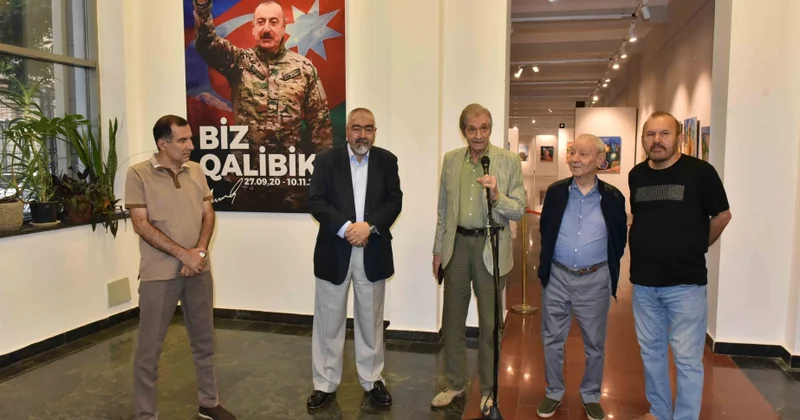 Azərbaycan Rəssamlar İttifaqında Əli Seyran İmanzadənin əsərləri nümayiş olunur