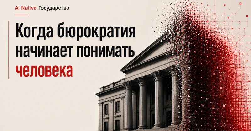 Искусственный интеллект и новая логика государственного управления Когда бюрократия начинает понимать человека