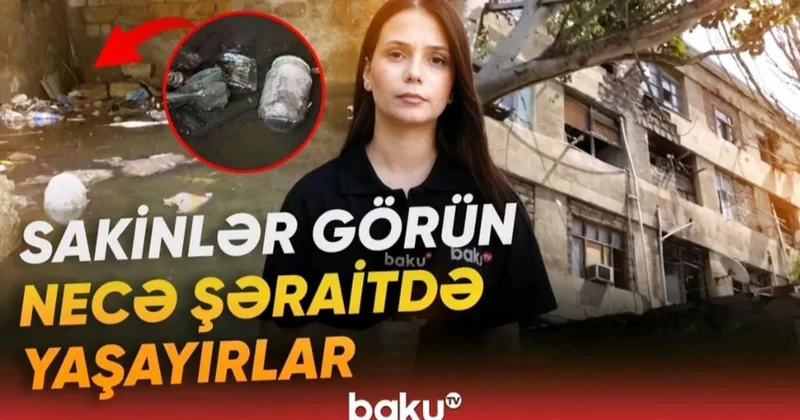 Paytaxtda yataqxana sakinlərinin illərdir həllini tapmayan PROBLEMİ VİDEO