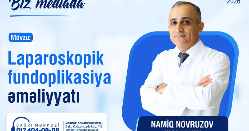 Laparoskopik fundoplikasiya əməliyyatı