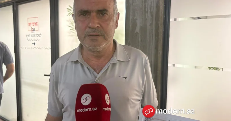 İsraildə hərbi zavodda işləyirəm Milli Qəhrəmanın qardaşı