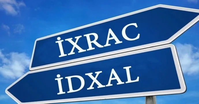 Azərbaycanın əsas qeyri neft idxalçıları TOP 5 ölkə