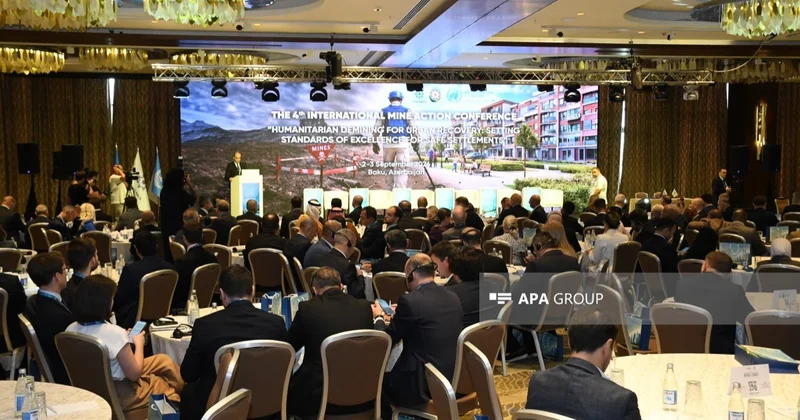 Bakıda IV beynəlxalq minatəmizləmə konfransı keçirilir FOTO