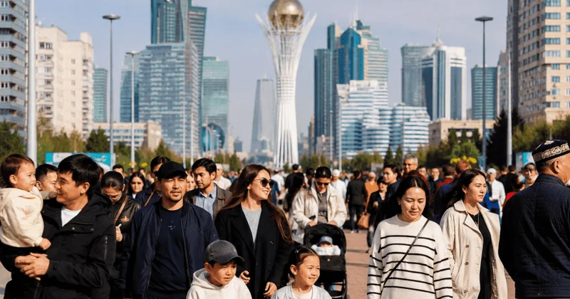 Qazaxıstan əhalisinin sayı 20,6 milyonu ötüb