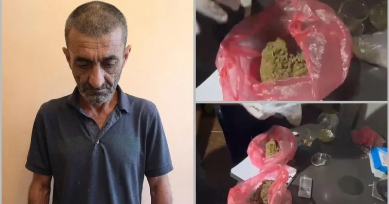 Göyçayda narkotiklərin satışı ilə məşğul olan şəxs saxlanıldı