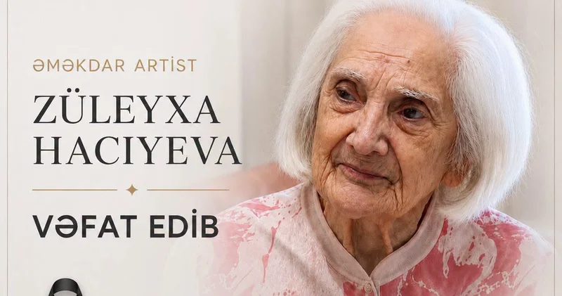 Azərbaycanda qocaman diktor 103 yaşında vəfat etdi