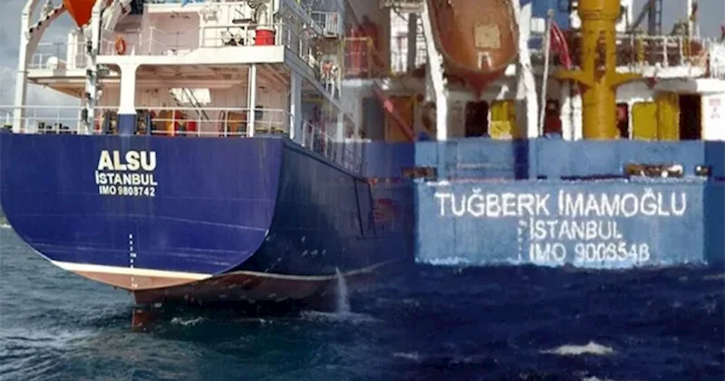 Mərmərə dənizində iki Türkiyə gəmisi toqquşub Birinin batdığı bildirilir