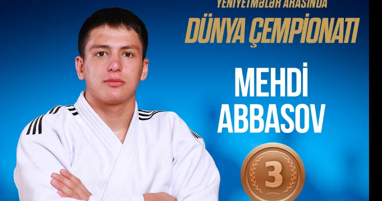 Tanınmış idmançının oğlu dünya üçüncüsü oldu