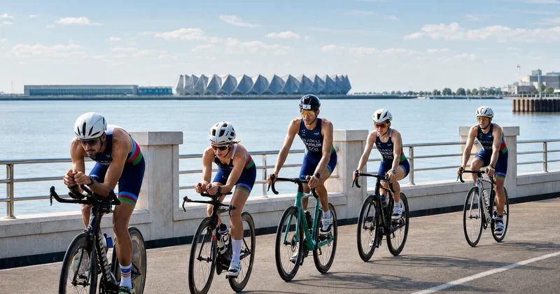 Bakı mötəbər triatlon yarışını qəbul edəcək FOTO