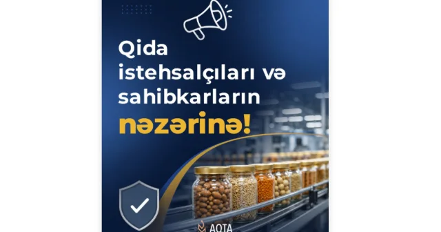 Qida istehsalçıları və sahibkarların nəzərinə!