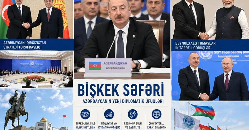 Bişkek səfəri: Azərbaycanın diplomatik çəkisinin YENİ NÜMAYİŞİ