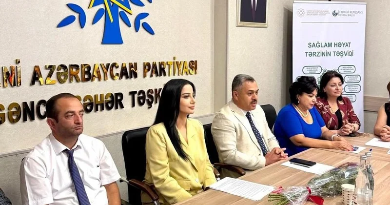 Gəncədə “sağlam həyat tərzinin təşviqi” layihəsinin açılışı olub