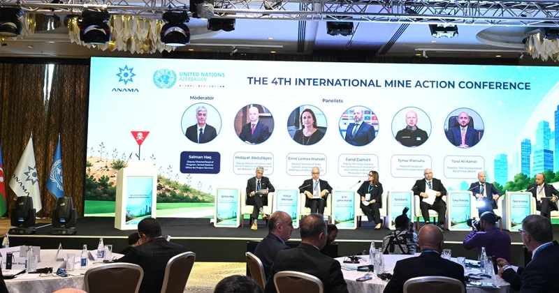 Dayanıqlı icmalar üçün humanitar minatəmizləmə Panel sessiya