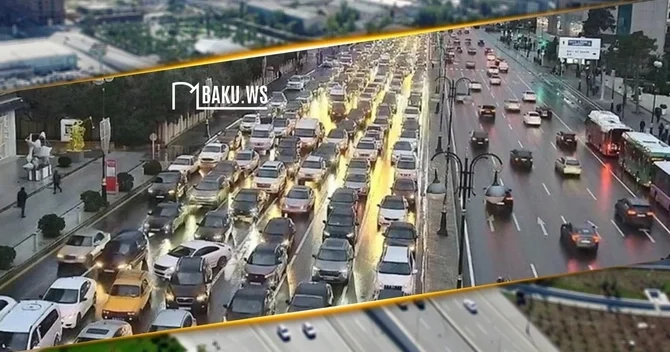 Bakıda tıxacda qalmamağın yeni yolları Neftçilər və Elmlər ə...