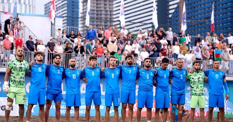 Azərbaycanın çimərlik futbolu millisi dünya reytinqində irəliləyib