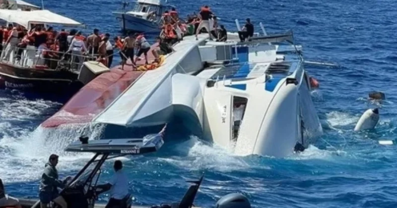 Girnə limanı bölgəsində batan bərənin qalıqları aşkarlanıb