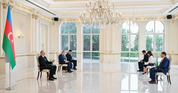 İlham Əliyev Dmitri Şlapaçenkonu qəbul etdi