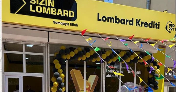 Sizin Lombard ın yarımillik mənfəəti 21% artıb Aktivləri 60 milyon manatı keçib