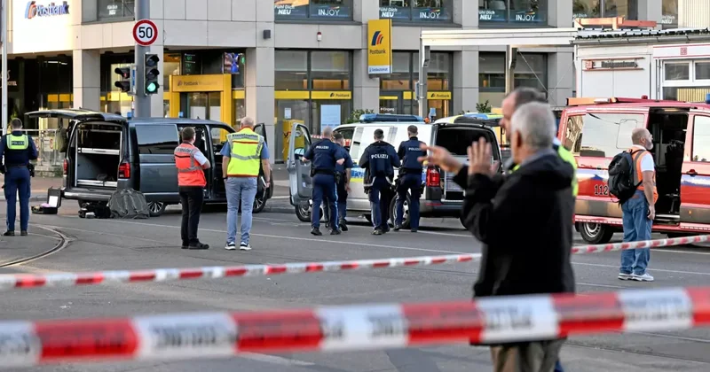 ASTRA: Взрыв в районе главного вокзала немецкого Аугсбурга ФОТО