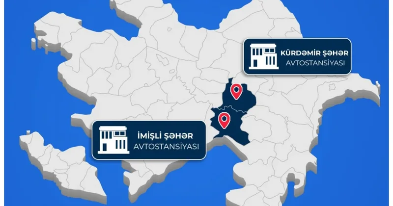 Kürdəmir və İmişlidə yeni avtovağzal xidməti təşkil ediləcək
