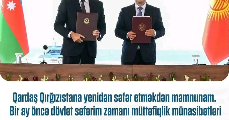 Qırğızıstan ilə ticarət dövriyyəsi artıb