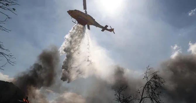 Yunanıstanda meşə yanğınları başlayıb