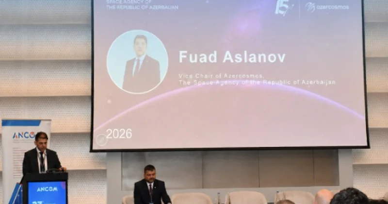 “Azərkosmos”un qlobal kosmik ekosistemdə rolu Rumıniyada beynəlxalq simpoziumda təqdim olunub