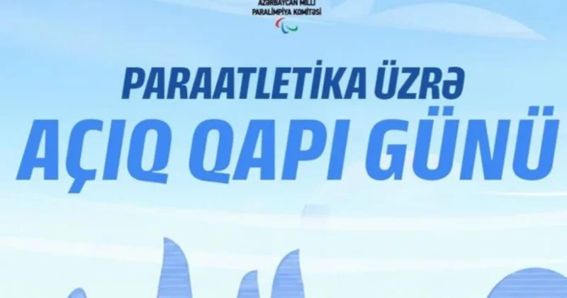 Milli Paralimpiya Komitəsi paraatletika üzrə Açıq Qapı Günü keçirəcək