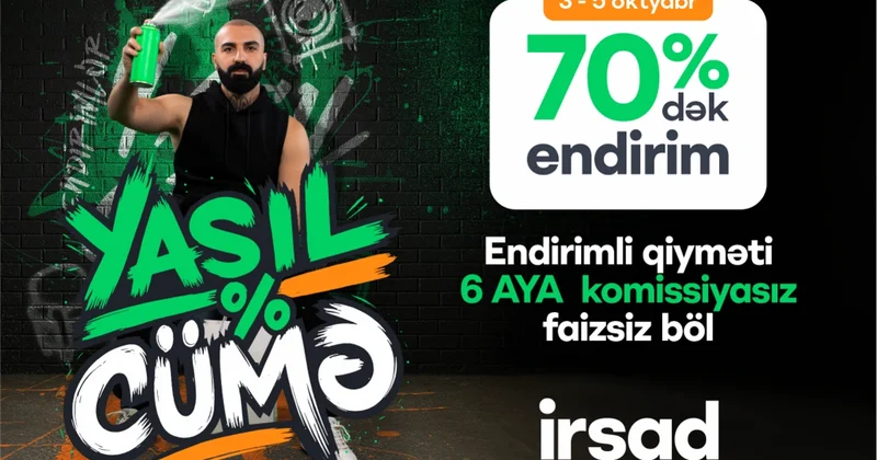 İrşad da 3 5 oktyabrda Yaşıl Cümə başlayır