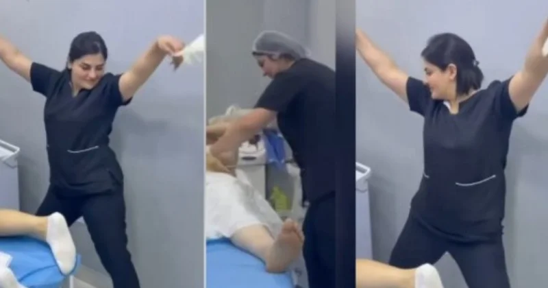 Əməliyyat zamanı qeyri etik hərəkətlər edən həkim yenidən gündəmə gəldi VİDEO