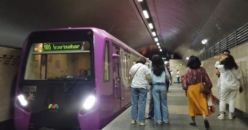 Ötən ay Bakı metrosu ilə 20 milyona yaxın sərnişin daşınıb