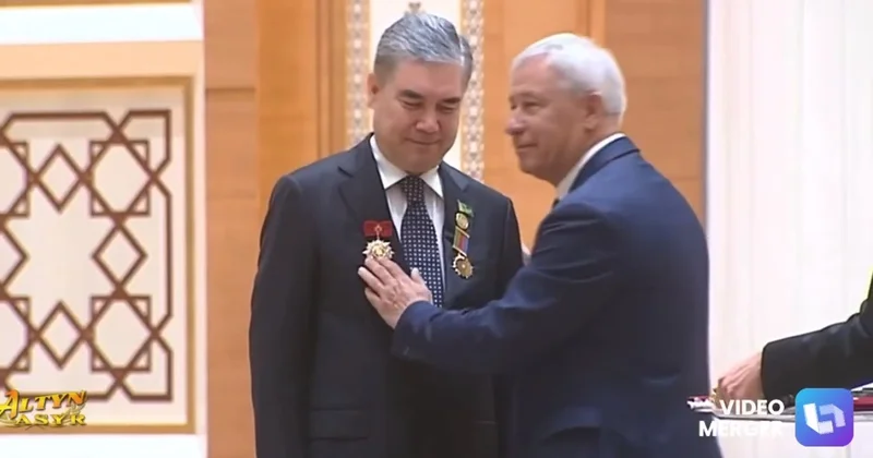 Berdiməhəmmədova Azərbaycan adından saxta orden verilib?