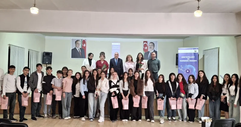 Süni intellekt və musiqinin vəhdəti adlı layihəsi keçirildi FOTOLAR