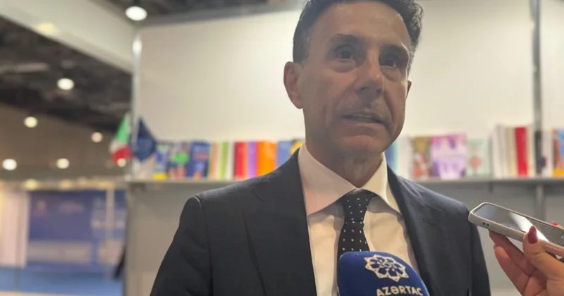 İtaliya səfiri: Bakı Beynəlxalq Kitab Sərgisində iştirak etmək bizim üçün son dərəcə əhəmiyyətlidir