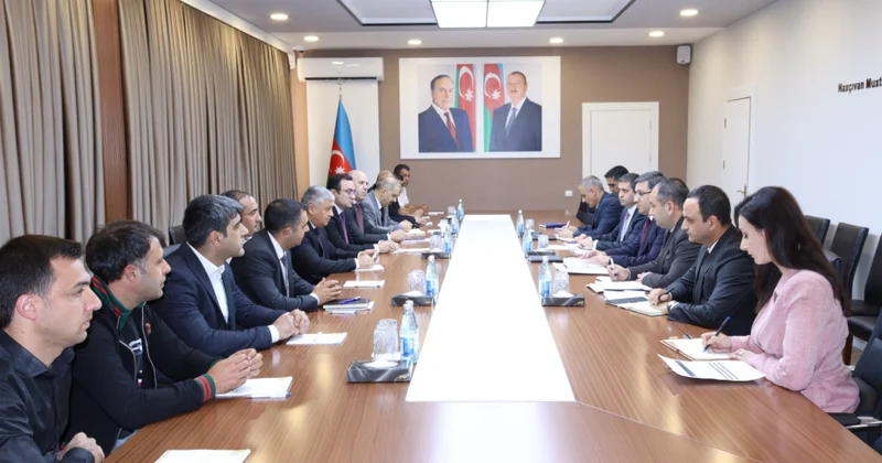 Naxçıvan Muxtar Respublikasının İqtisadiyyat Nazirliyində mebel istehsalçıları ilə görüş keçirilib